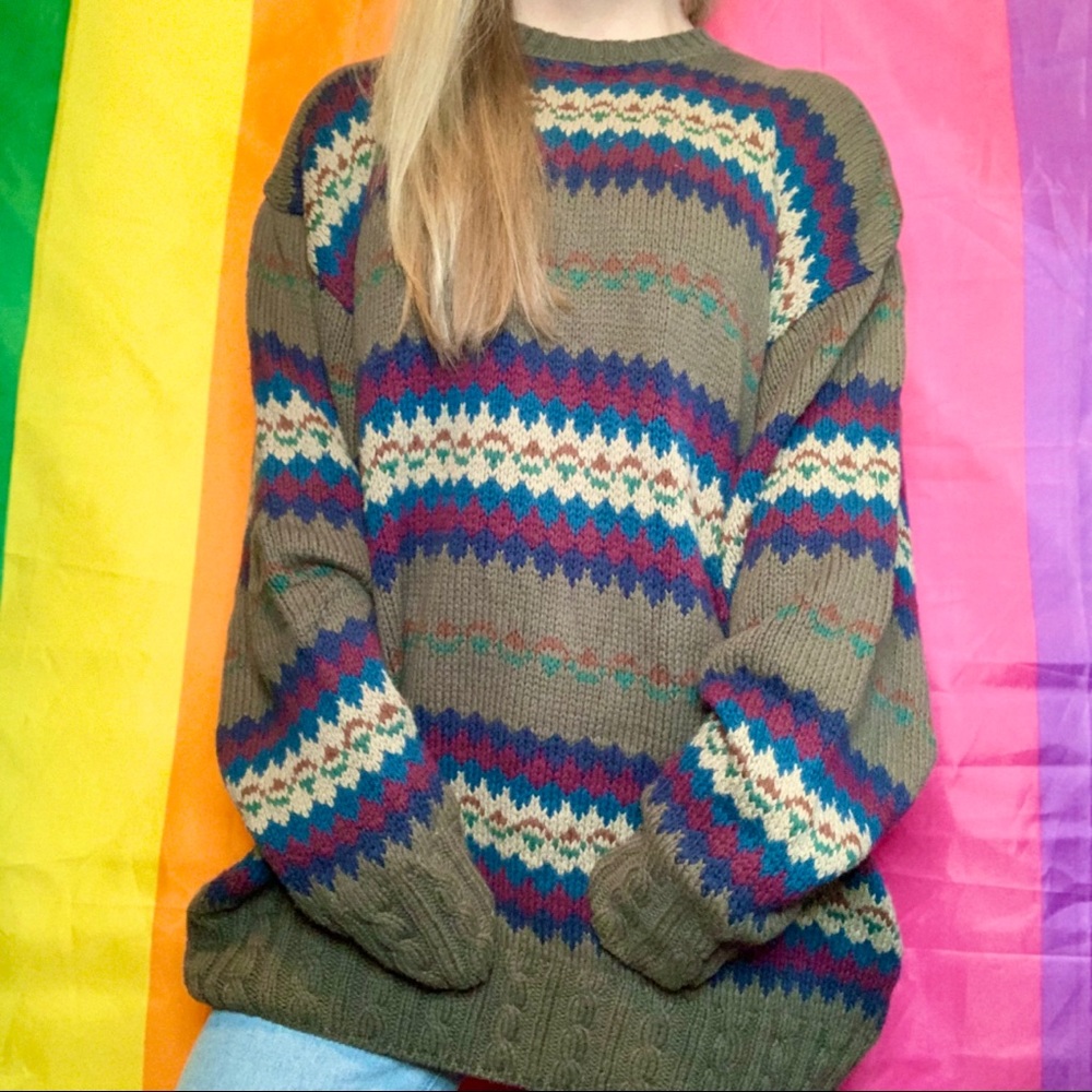 vintage Pendleton knit sweater